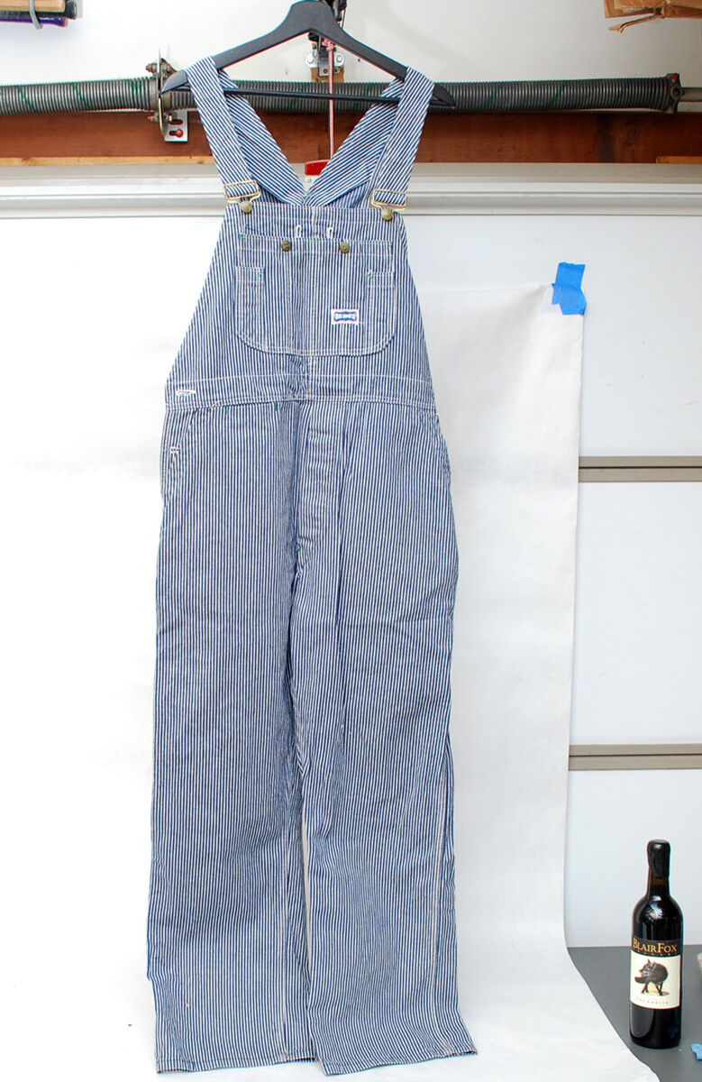 Hickory Stripe Bib Overalls