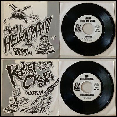 THE HELLACOPTERS ROCKET FROM THE CRYPT 7  Vinyl 1st Edit-Sewergrooves Hot Snakes