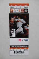 SAN FRANCISCO GIANTS VS MIAMI MARLINS 6/18/2018 FULL TICKET ~ CODY ROSS