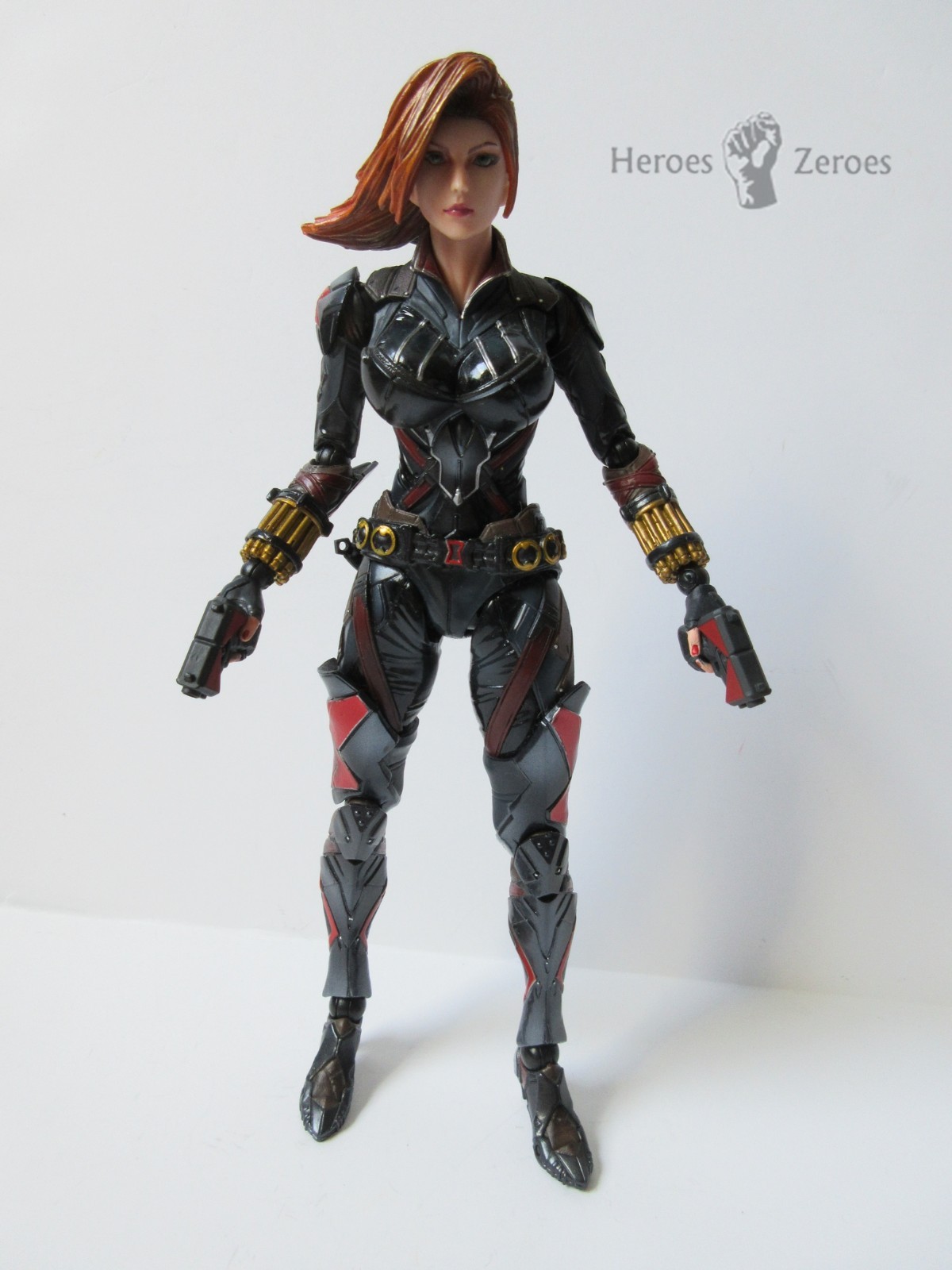 Marvel Universe Variant Play Arts Kai BLACK WIDOW Variant Sq