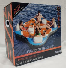 Bestway Hydro-Force Rapid Rider 4 Person Inflatable River Tube Water Float Loung