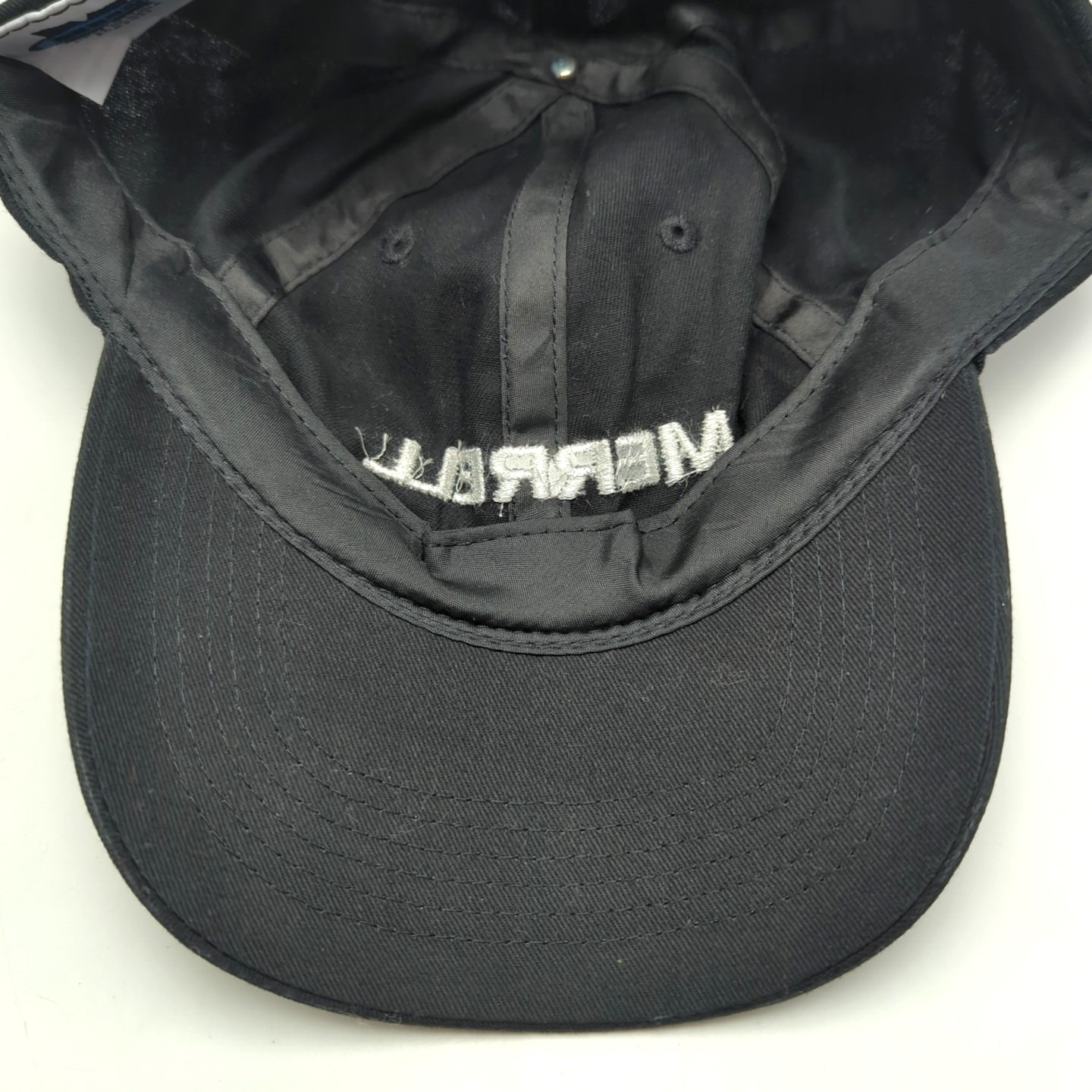 Merrell hat thin lightweight black adjustable cot… - image 7