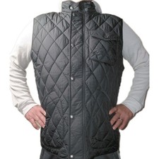 Polo Ralph Lauren Mens The Beaton Quilted Utility Vest . M grey