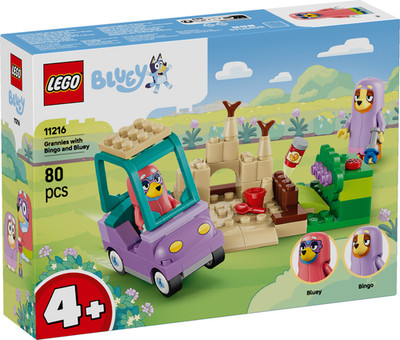 LEGO  Bluey 11216 Omas mit Bingo und Bluey