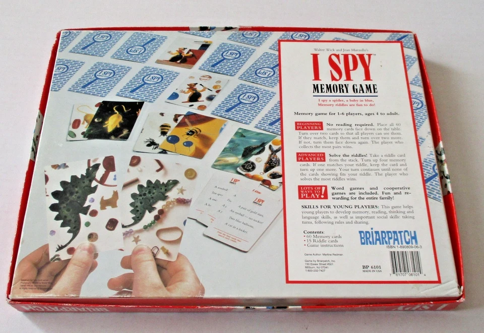 Mixed Lot 3 Vintage I Spy Games I Spy Memory, I Spy Eagle Eye, I Spy Preschool - Image 3 of 4
