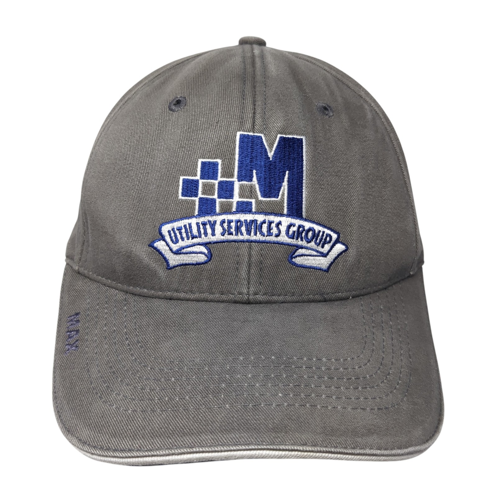 Max Utility Services Group Baseball Cap Gray One … - image 1