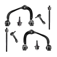 ASTARPRO 8pcs Front Upper Control Arms and Lower Ball Joints + Inner and Oute...