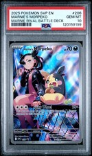 Pokémon Marnies Morpeko 206 Marnie Rival Battle Deck PSA 10