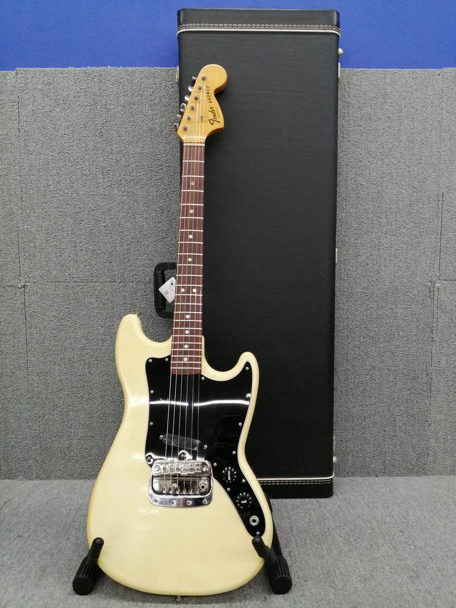 | 1967 Red Bronco Fender Vintage ビンテージ Bronco Fender Cream Music City ギター