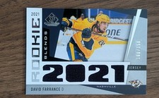 David Farrance Rookie Blends /150  2021-22 SP Game Used Jersey Patch