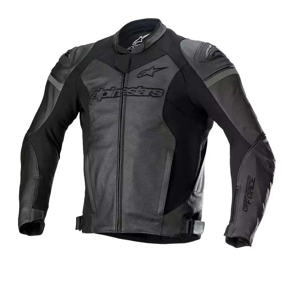 Alpinestars GP Force Leather Jacket Cowhide Motorcycle Racing Jacket CE level AA