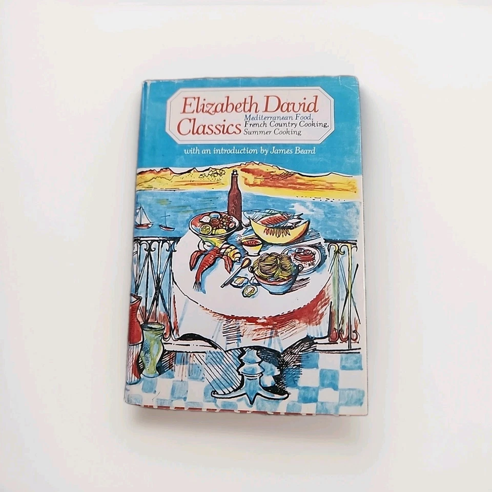 Vintage Elizabeth David Classics: A Book of Mediterranean Food Summer Cooking Foto 3 de 4