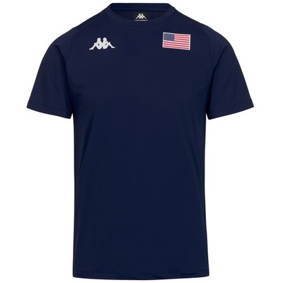 OLYMPIC US SKI TEAM Herren TSHIRT in MIXED POLY 25/26 Mod. IGEMO PRO USA