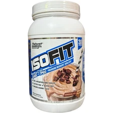 Nutrex ISOFIT Chocolate Shake Protein 2.2lb 30 Servings Exp 04/2026 Sealed