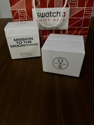 OMEGA x Swatch SNOOPY MISSION TO THE MOONPHASE NEW MOON White Mod
