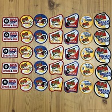 Lot of 35 APA Pool League Tournament Championship Patches