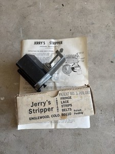 Jerry's Stripper Leather Stripper Tool for Strips Belts Lace Fringe