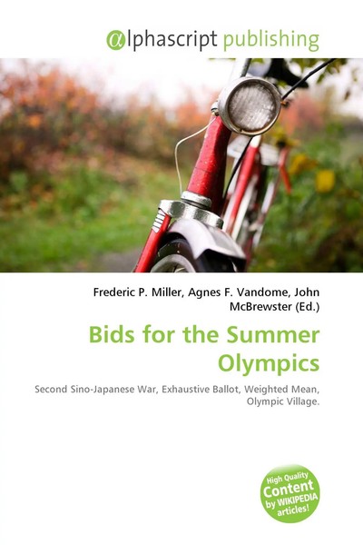 Frederic P. Miller (U. A.) | Bids For The Summer Olympics | Taschenbuch (2026)-image
