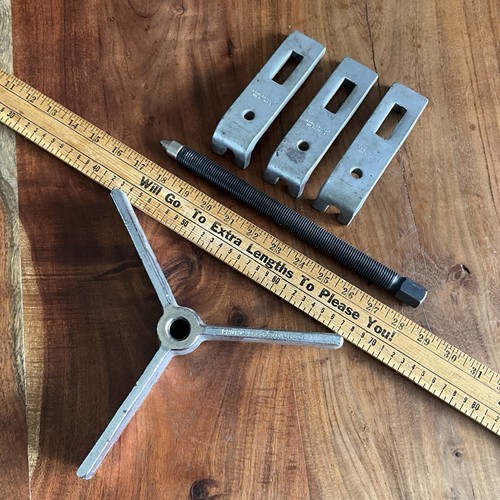 PROTO TOOLS USA NO. 4018 42258 4227 HD Puller Set 1 Bar with 3 Sets of Arms