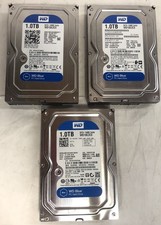 [Lot of 3] WD Blue | 1TB @7.2K RPMs | 64MB Cache | 3.5" SATAIII | WD10EZEX CLEAR