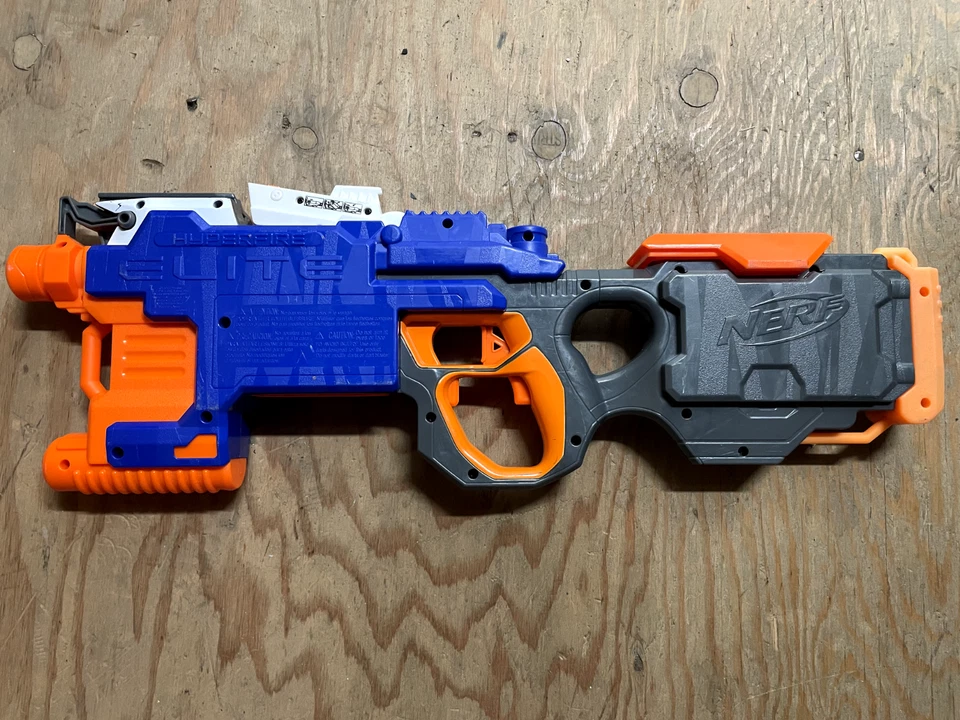NERF Hyperfire N-strike Elite Motorized Dart Blaster Gun Hasbro - Image 2 of 3