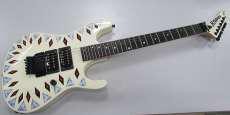 Kramer Night Swan E-Gitarre Stratocaster Typ schwarzer Korpus