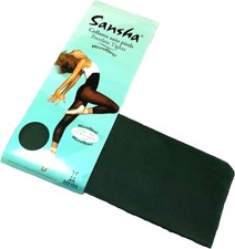 Sansha Women's Footless Dance Tights, T96 Black, Small