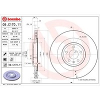 Brembo 2X Bremsscheibe Hinten Ø356 Mm InnenbelüFtet FüR Audi A6 Avant 4G5 C7