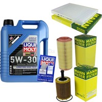 Mann Inspektionspaket Liqui Moly Longtime High Tech 5W-30 FüR VW Lupo 1.4 TDI