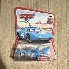 Disney Pixar Dinoco The King 43 43 Blue Diecast Car 1:55 Unopened Box