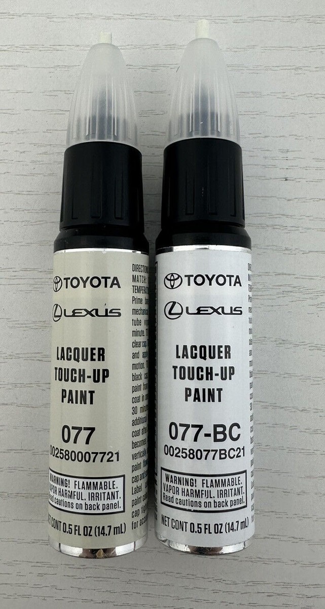 GENUINE TOYOTA STARFIRE PEARL TOUCH-UP PAINT CODE 077 OEM 2 PART