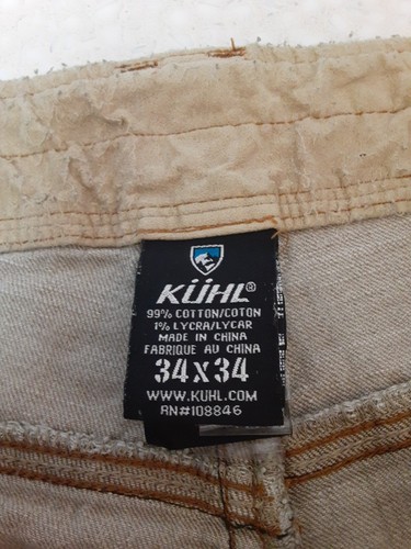 Pantalone jeans uomo Kuhl Riot nero 34 x 34 patinadye denim - Foto 9 di 13