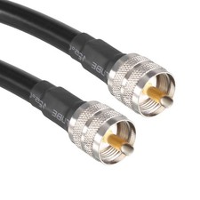 RG8/U Coax Cable for CB/Ham Radio 3.048m/10ft,WITH Pl-259 Male Connectors