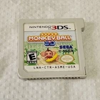 Super Monkey Ball 3D (Nintendo 3DS, 2011) Cartidge Only Tested