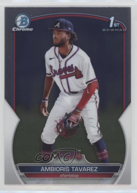 2023 Bowman Chrome Prospects Ambioris Tavarez #BCP-33 12l4