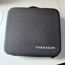 Theragun Handheld Percussion Massage Gun Battery Black w/ Case 3 Heads