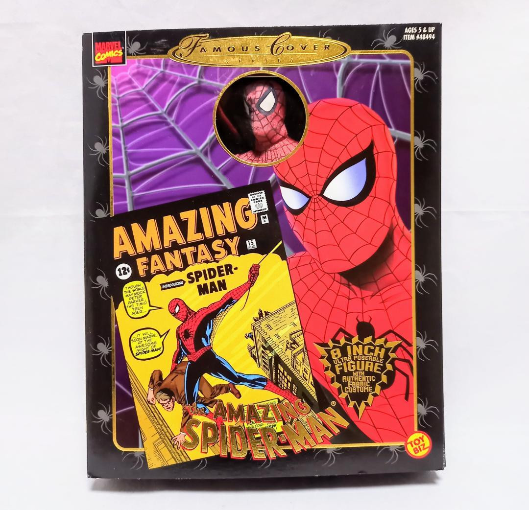 TOYBIZ Marvel Comics Famous Cover Series Amazing Spider-Man Figure