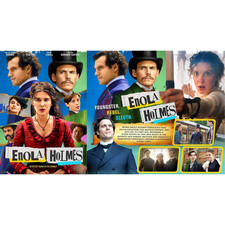 DVD Enola Holmes Movie 1 2020  Mystery Adventure Film  Free Region  English