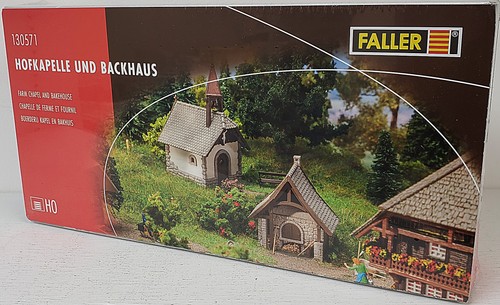 KIT FALLER Marklin #130571 escala HO 1/87 capilla y panadería de granja junto a la montaña | Zustand: New