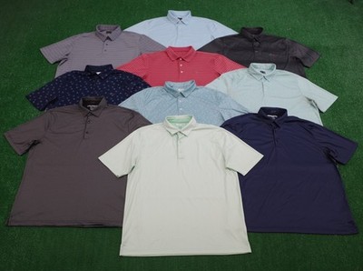 Lot Of 10 Greg Norman Golf Polo Shirt Men s Size XL