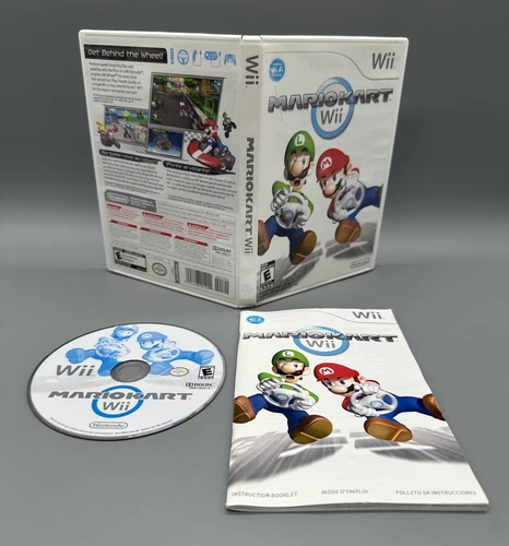 Mario Kart Wii (Nintendo Wii, 2008) Complete CIB - Tested