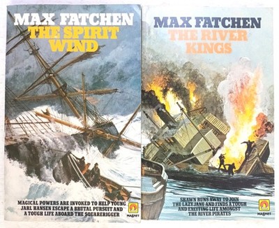 2 MAX FATCHEN BOOK BUNDLE. THE SPIRIT WIND RIVER KINGS. MAGNET 1979/1980. VGD
