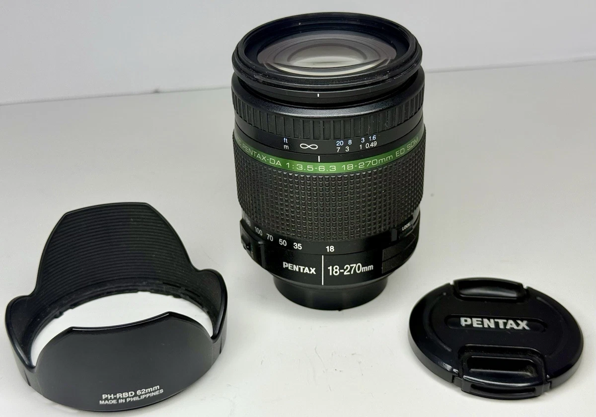 PENTAX 18-270mm f/3.5-6.3 Camera Lenses for sale | eBay