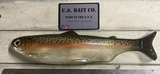 Weedless Swimbait 10” wedge tail Color Rainbow Trout Lot Of 1 Bait