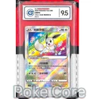 Pokemon TCG CIC 9.5 Radiant Eevee 092/127 K Chinese CS5aC Sword & Shield NM