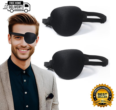 2 Pcs Adjustable Eye Patches Left/Right Lazy Eye Patches for Adults Children