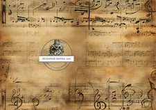 Decoupage Central, Rice Paper, Mixed Media, Crafts, A4, 8.27" x 11.69"