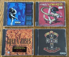 Guns N' Roses CD Lot Use Illusion II Spaghetti Appetite for Destruction Slash