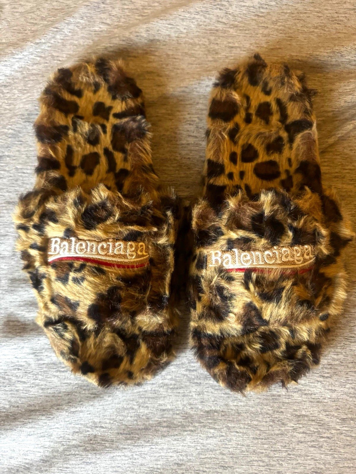 Balenciaga Leopard Slide US 13 - Gem