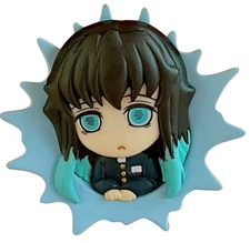 Demon Slayer Muichiro Tokito Relief Figure Magnet v3 Capsule Toy Gacha Japan